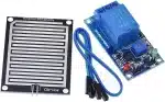 Rain water sensor module + DC 12V Relay Control Module Rain Sensor Water Raindrops Detection Module for robot kit