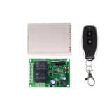DC7-30V Wireless Remote control Switch 2CH Relay Module Receiver EV1527 RF Transmitter